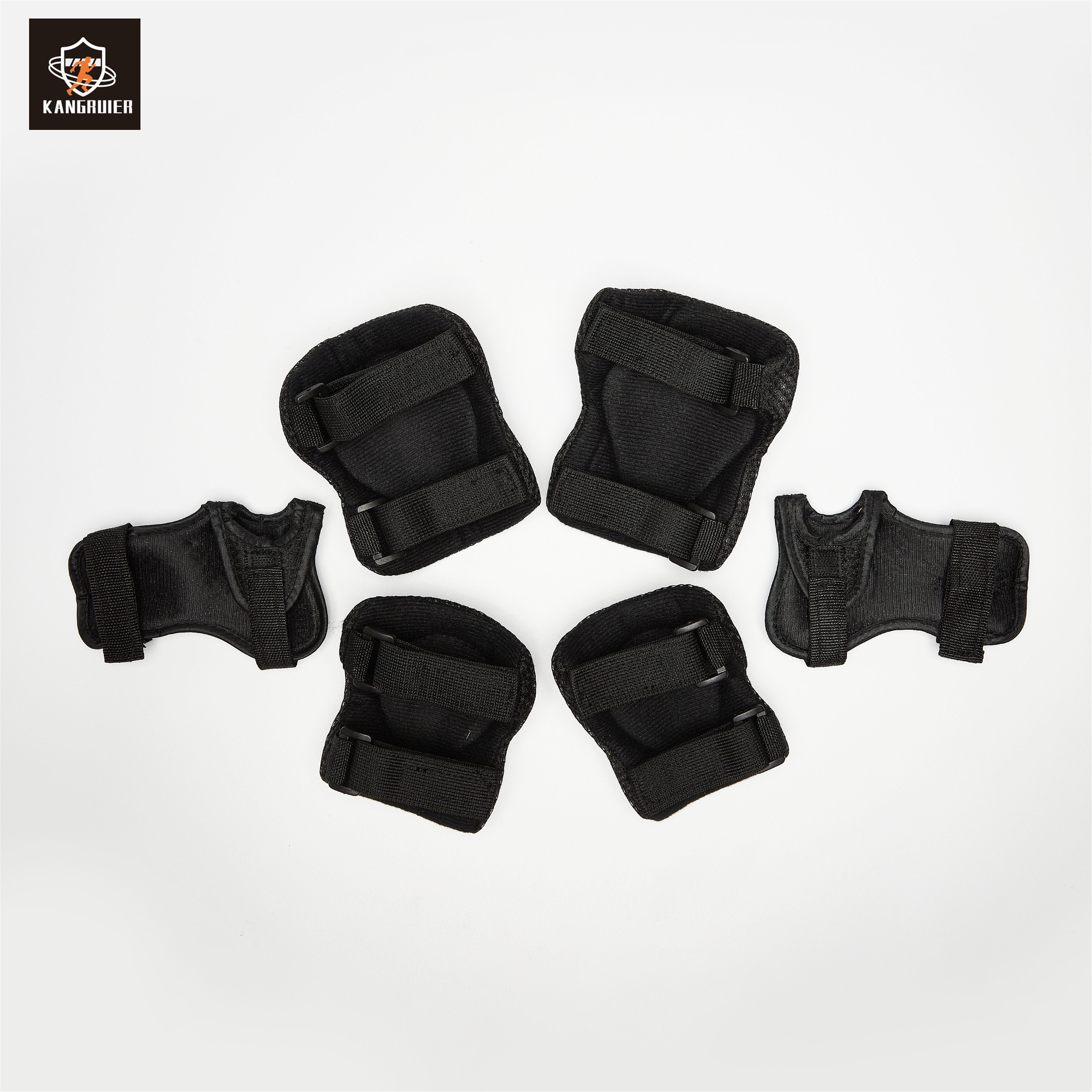 Knee and Elbow Pads & Wrist Guards Black