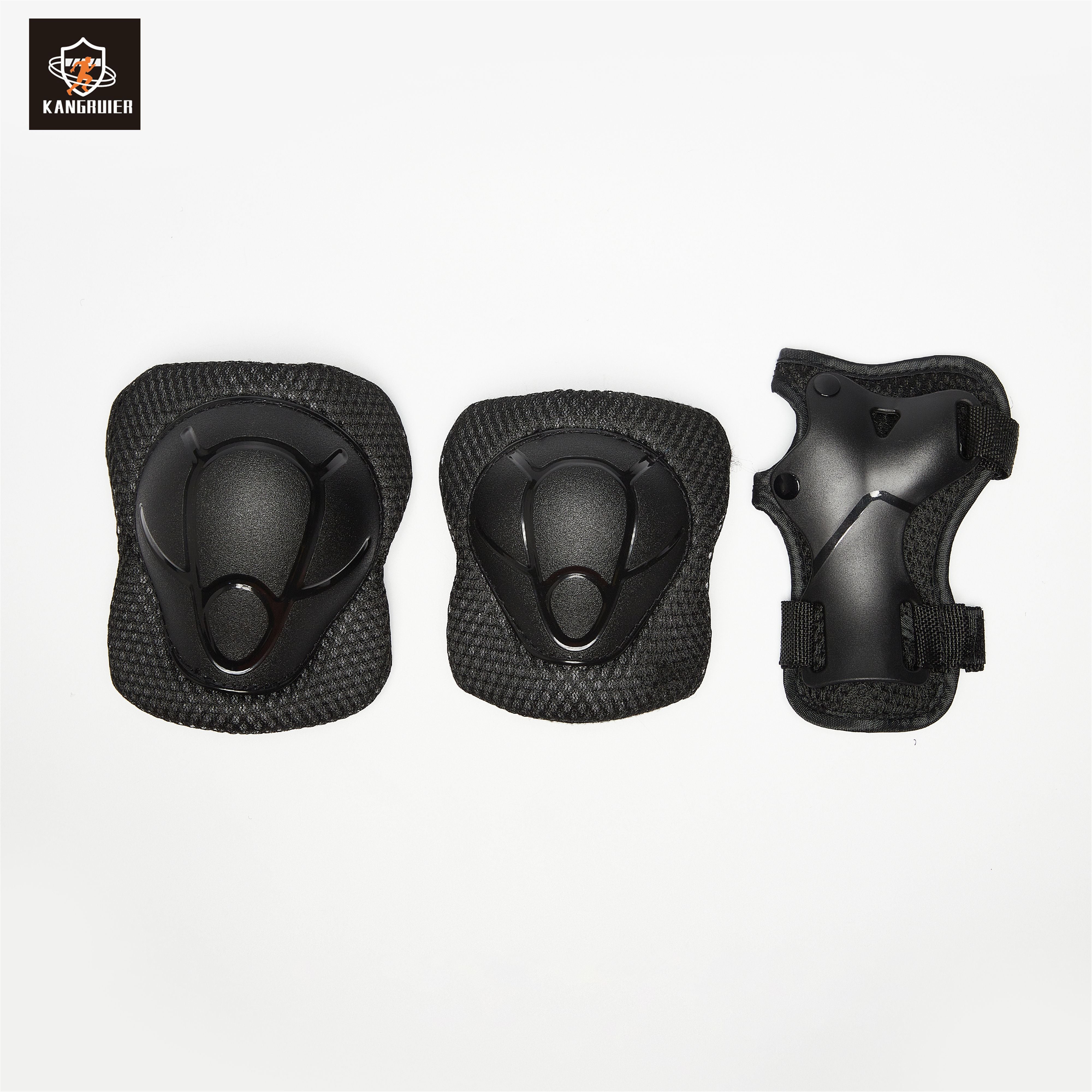 Knee and Elbow Pads & Wrist Guards Black